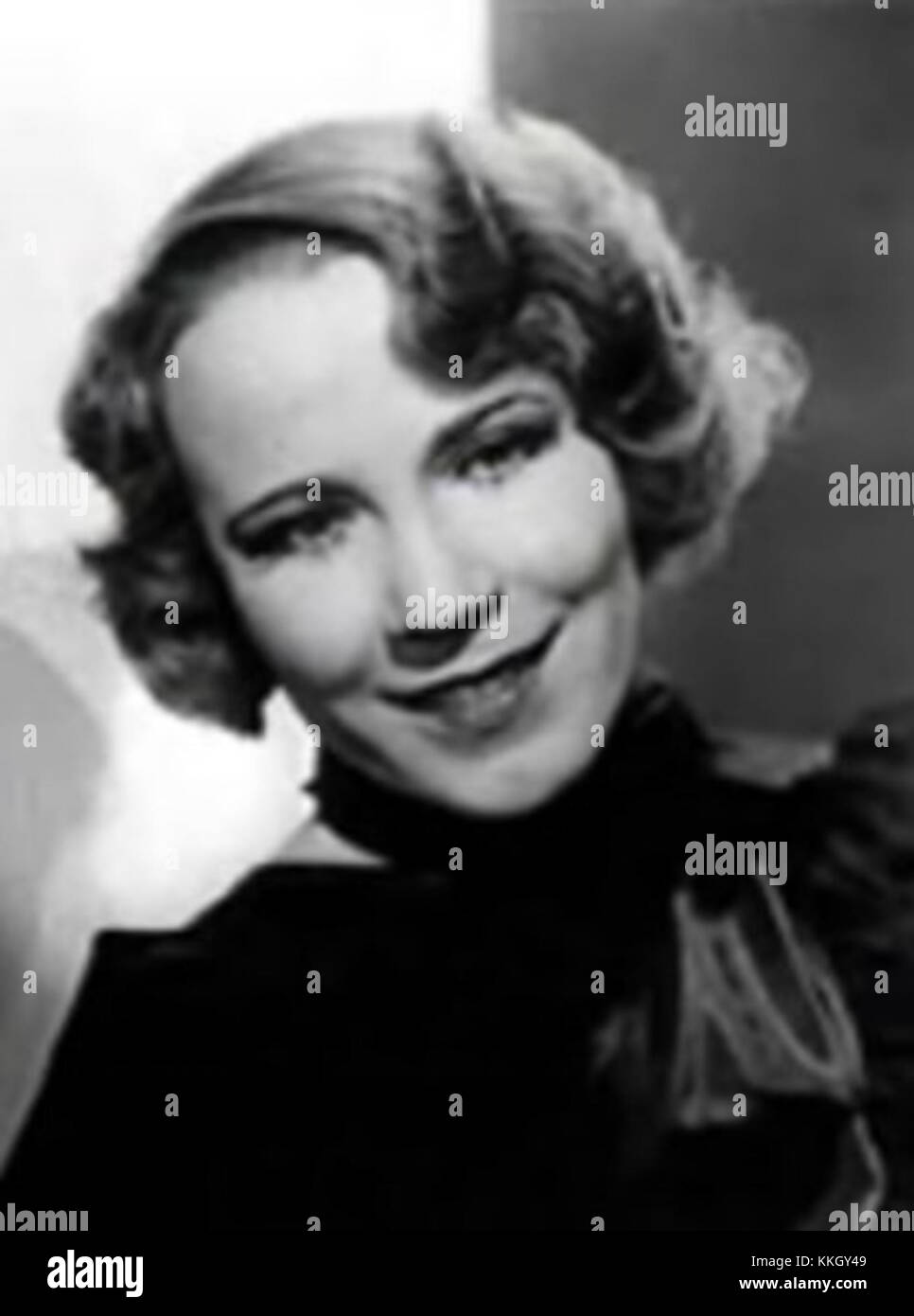 Louise Fazenda tritt im Trailer Casino Murder Case auf, einem Film, der ihre Schauspielerei in einer spannenden und dramatischen Rolle zeigt. Stockfoto