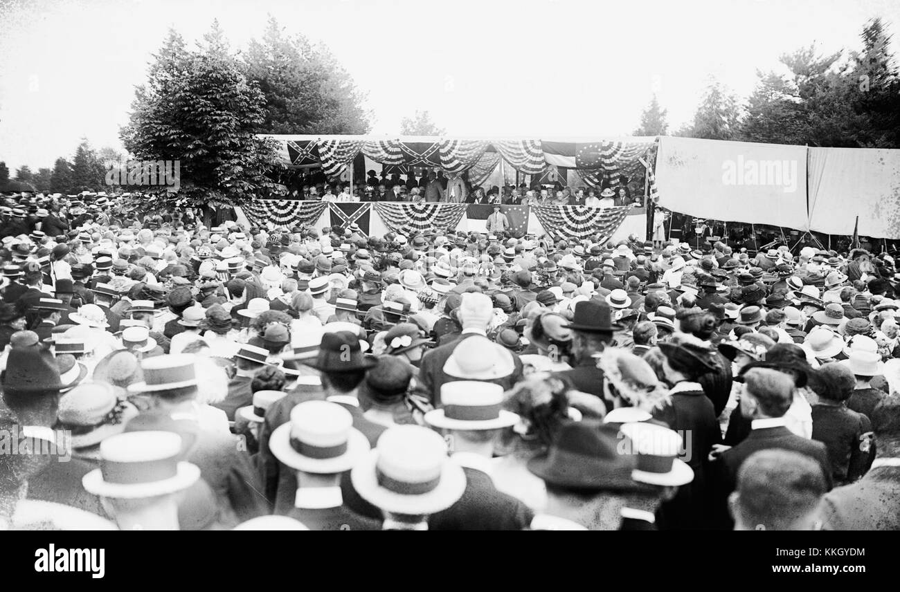 Confederate Memorial Day Dienstleistungen - Arlington National Cemetery - 1922-06-05 Stockfoto