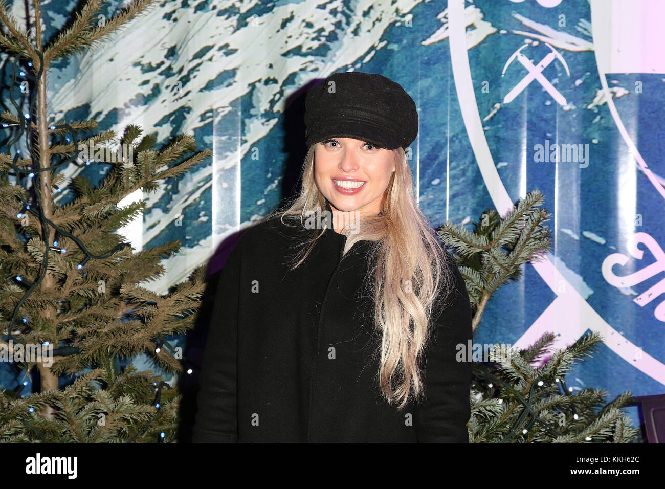 London, Großbritannien. 30 Nov, 2017. Jorgie Porter besucht die VIP