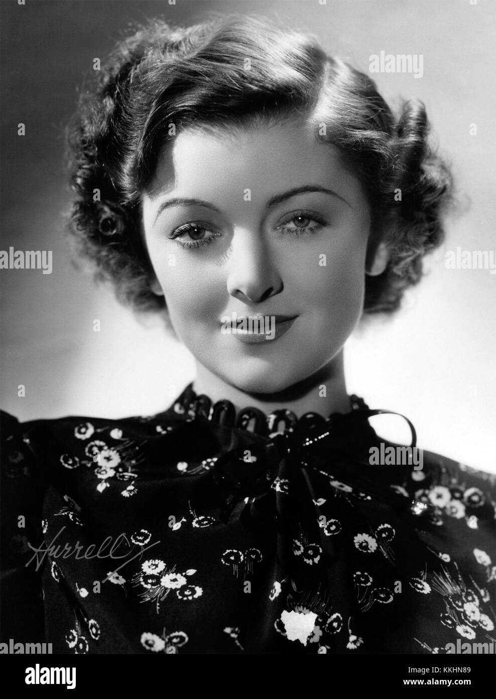 Myrna Loy Stockfoto