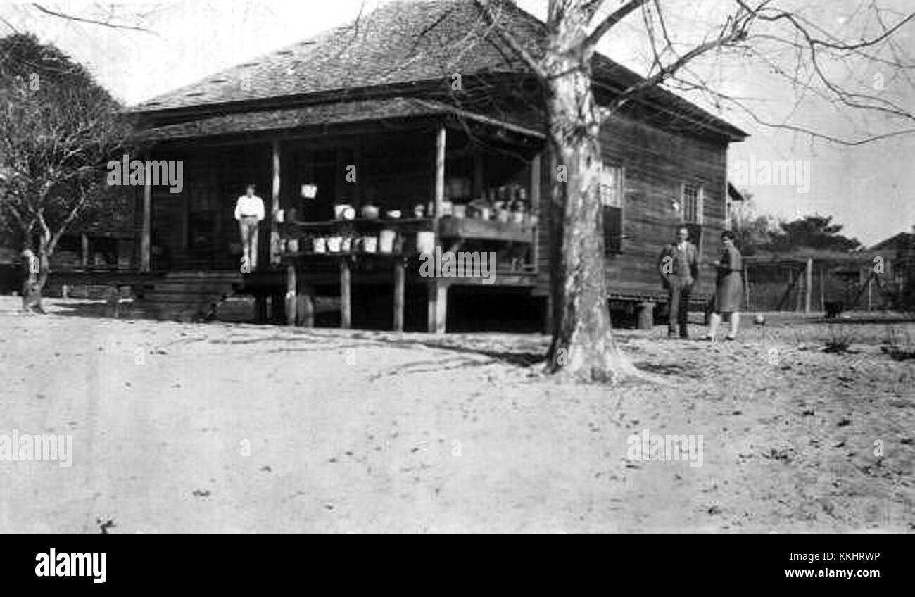 Der Fort Braden General Store in Florida ist ein historisches Etablissement, das die Vergangenheit der Gemeinde widerspiegelt. Sie diente während ihrer Tätigkeit als Schlüsselelement für den lokalen Handel und Handel in der Region. Stockfoto