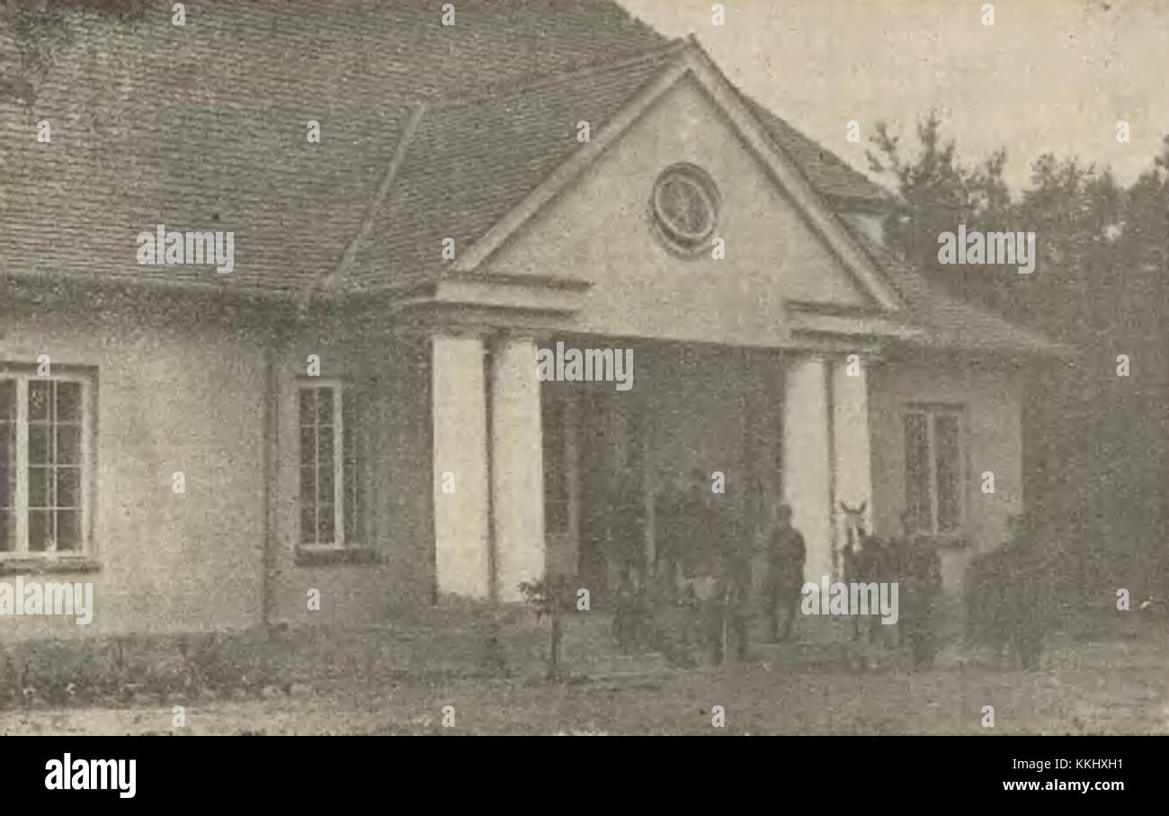 Dieses Bild zeigt Józef Piłsudski, den bedeutenden polnischen Staatsmann und Militärführer, 1925 in Sulejówek. Er spielte eine Schlüsselrolle in der Unabhängigkeit Polens und seiner Geschichte im frühen 20. Jahrhundert. Stockfoto