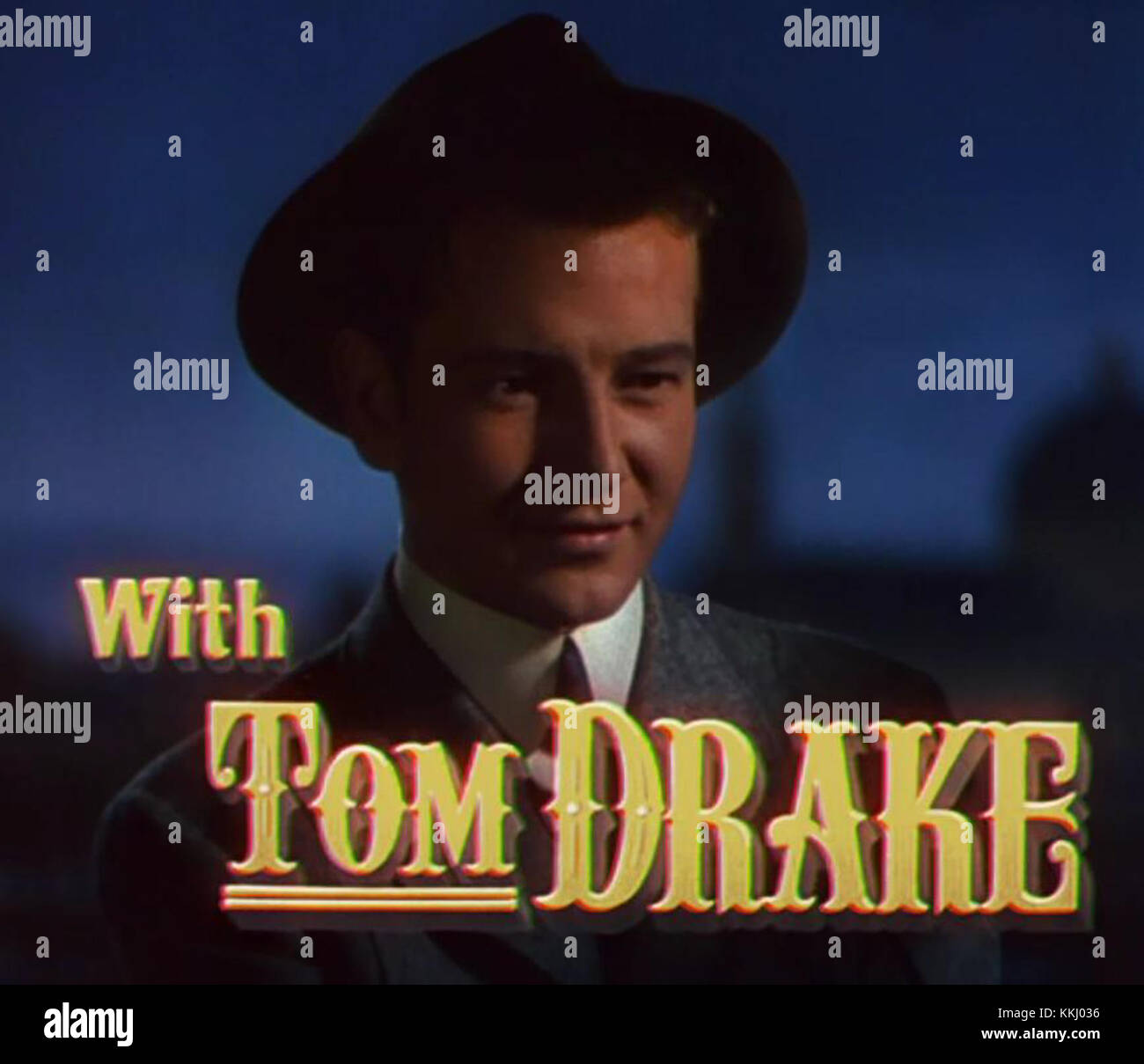 Tom Drake in Meet me in St. Louis Trailer Stockfoto