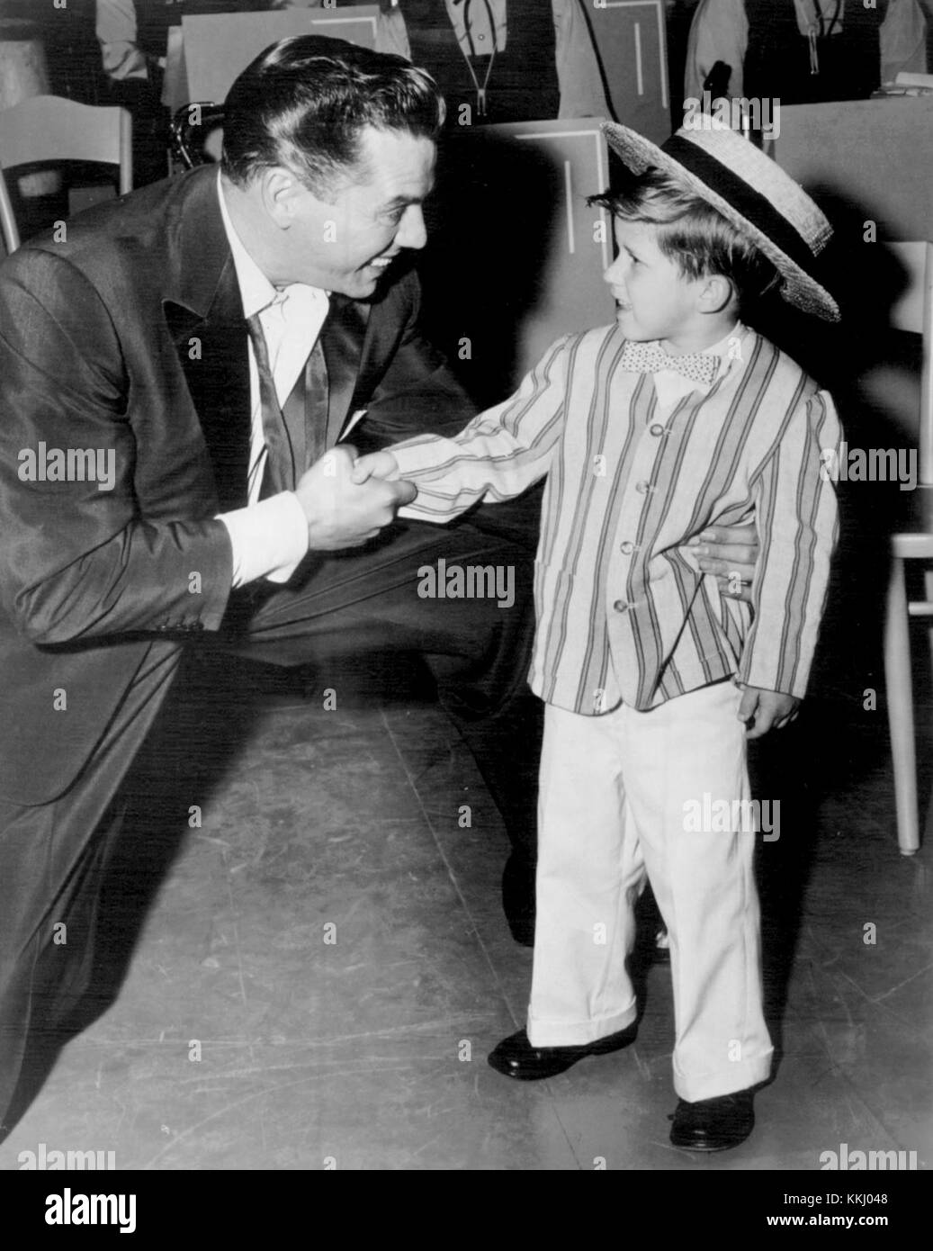 Desi Arnaz und Richard Keith I Love Lucy 1956 Stockfoto