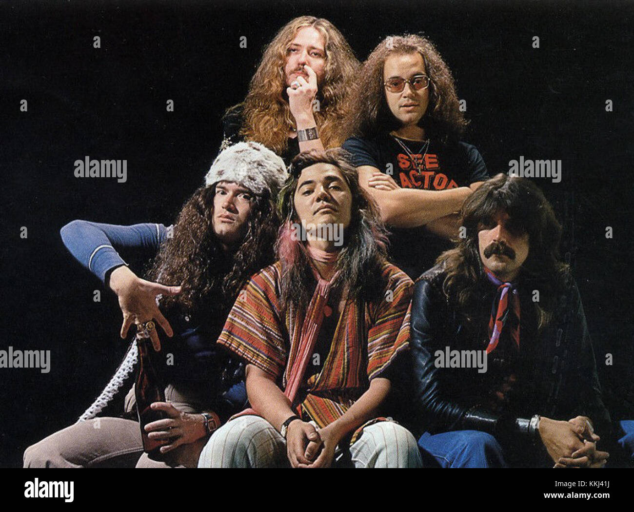 Deep Purple (UK Tour 1976) Stockfoto
