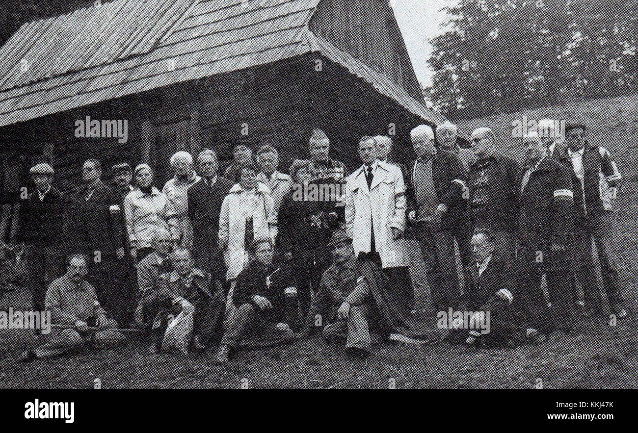 Hala Labowska, Ludzie Tatara Stockfoto