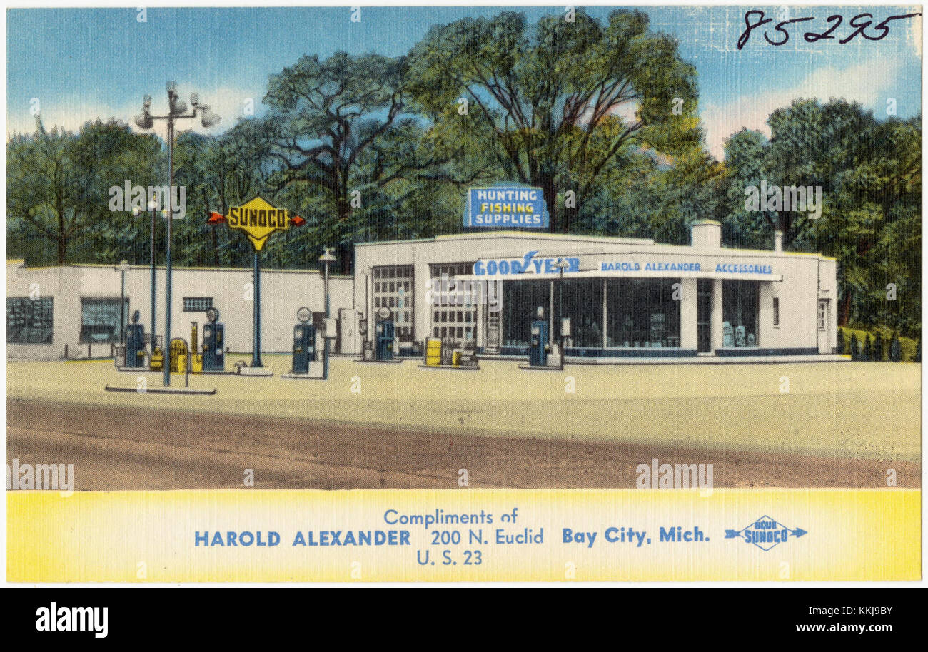 Harold Alexander, 200 N. Euclid Ave. -- U. S. 23, Bay City, mich (85295) Stockfoto