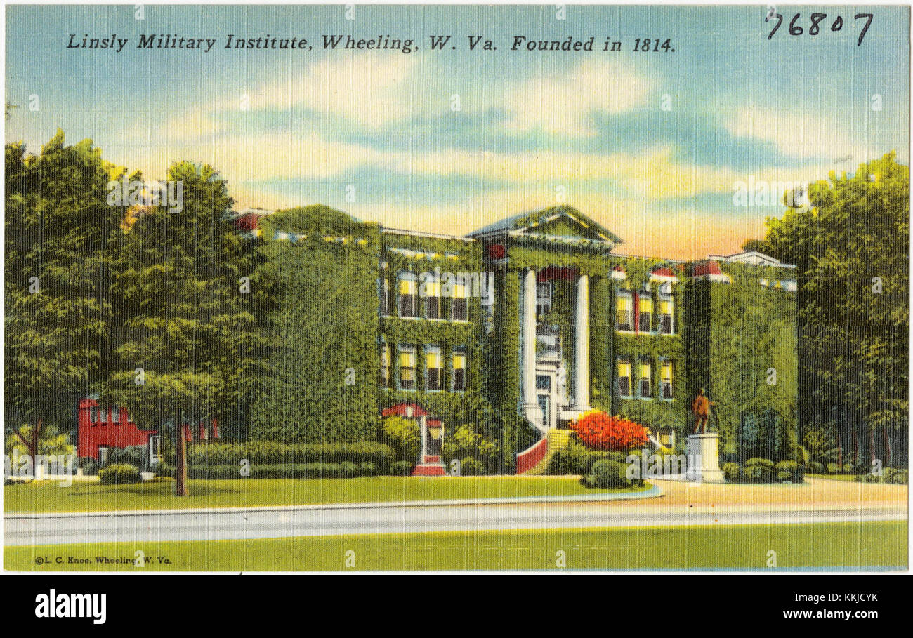 Linsly Military Institute, Wheeling, W. VA., gegründet 1814 (76807) Stockfoto