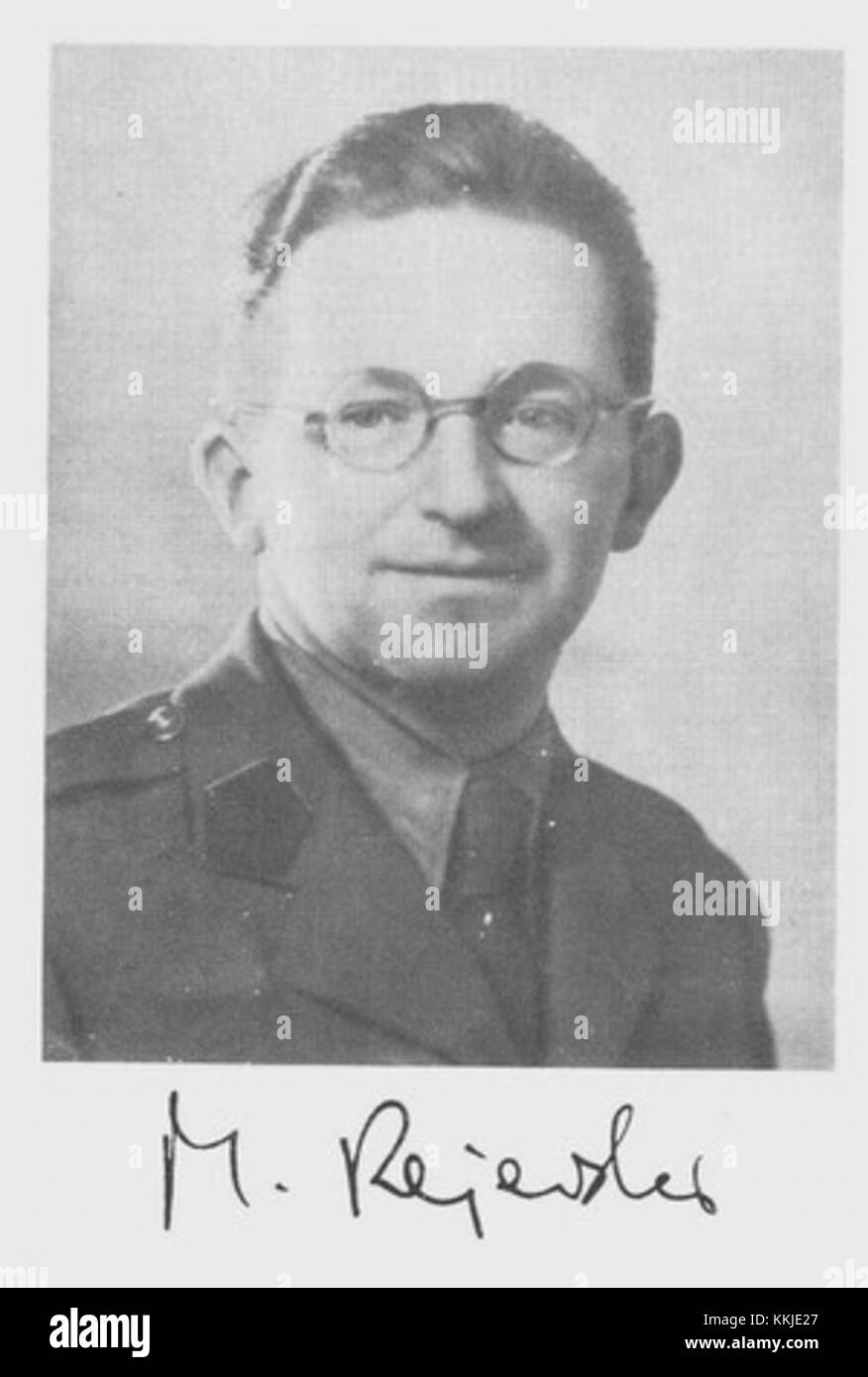 Rejewski war eine Schlüsselfigur bei der Entwicklung der Kryptographie und leistete während des Zweiten Weltkriegs einen bedeutenden Beitrag, insbesondere beim Brechen des Enigma-Codes. Stockfoto