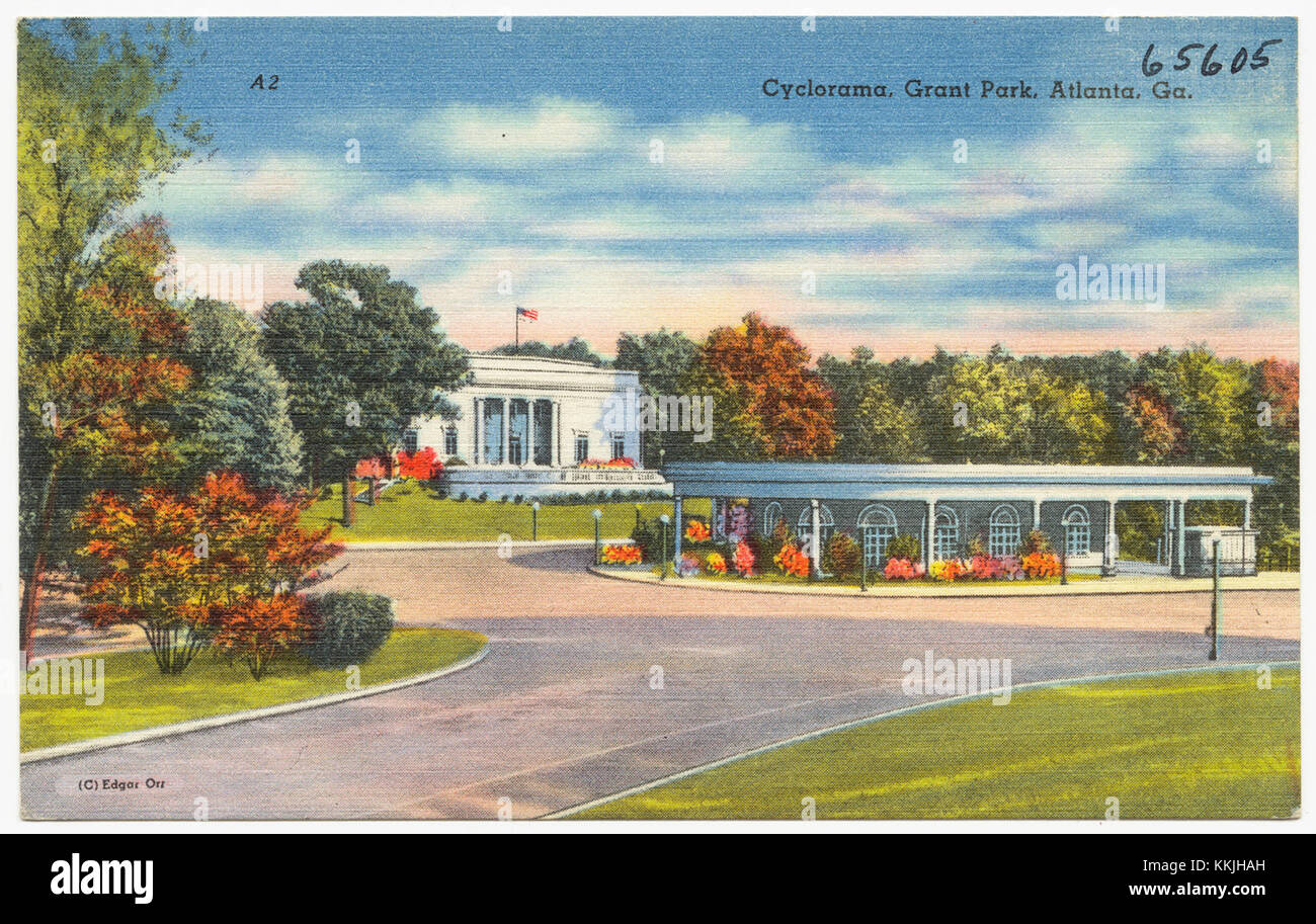 Cyclorama, Grant Park, Atlanta, Georgia (8343903646) Stockfoto