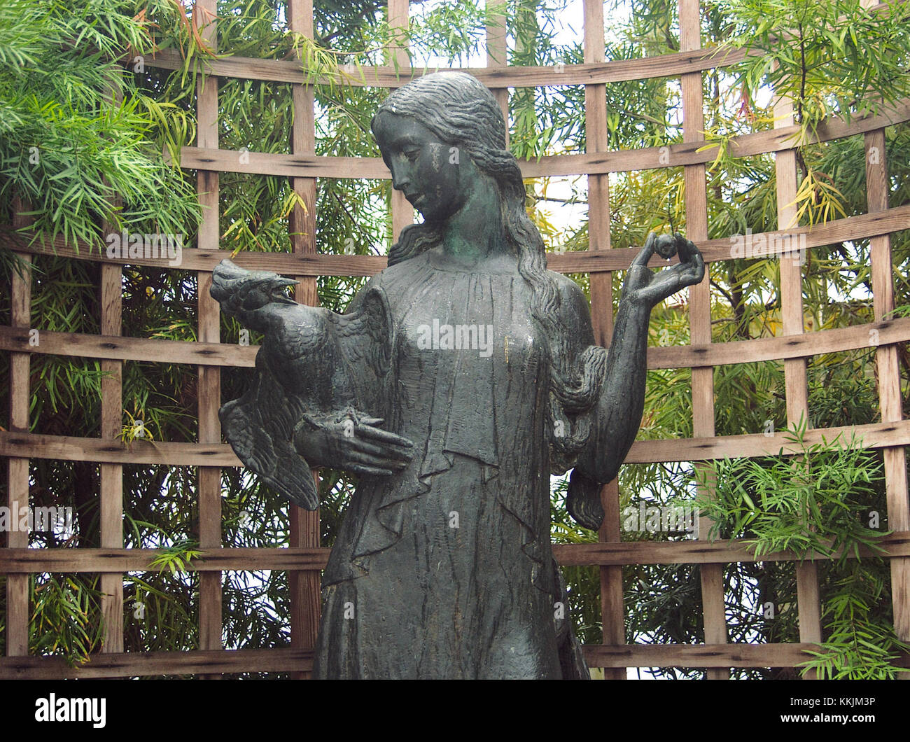 OLYMPUS DIGITALKAMERA Phipps Conservatory Broderie Room, Maiden Statue 2 von Edmund Amateis, 2015-10-24, 02 Stockfoto