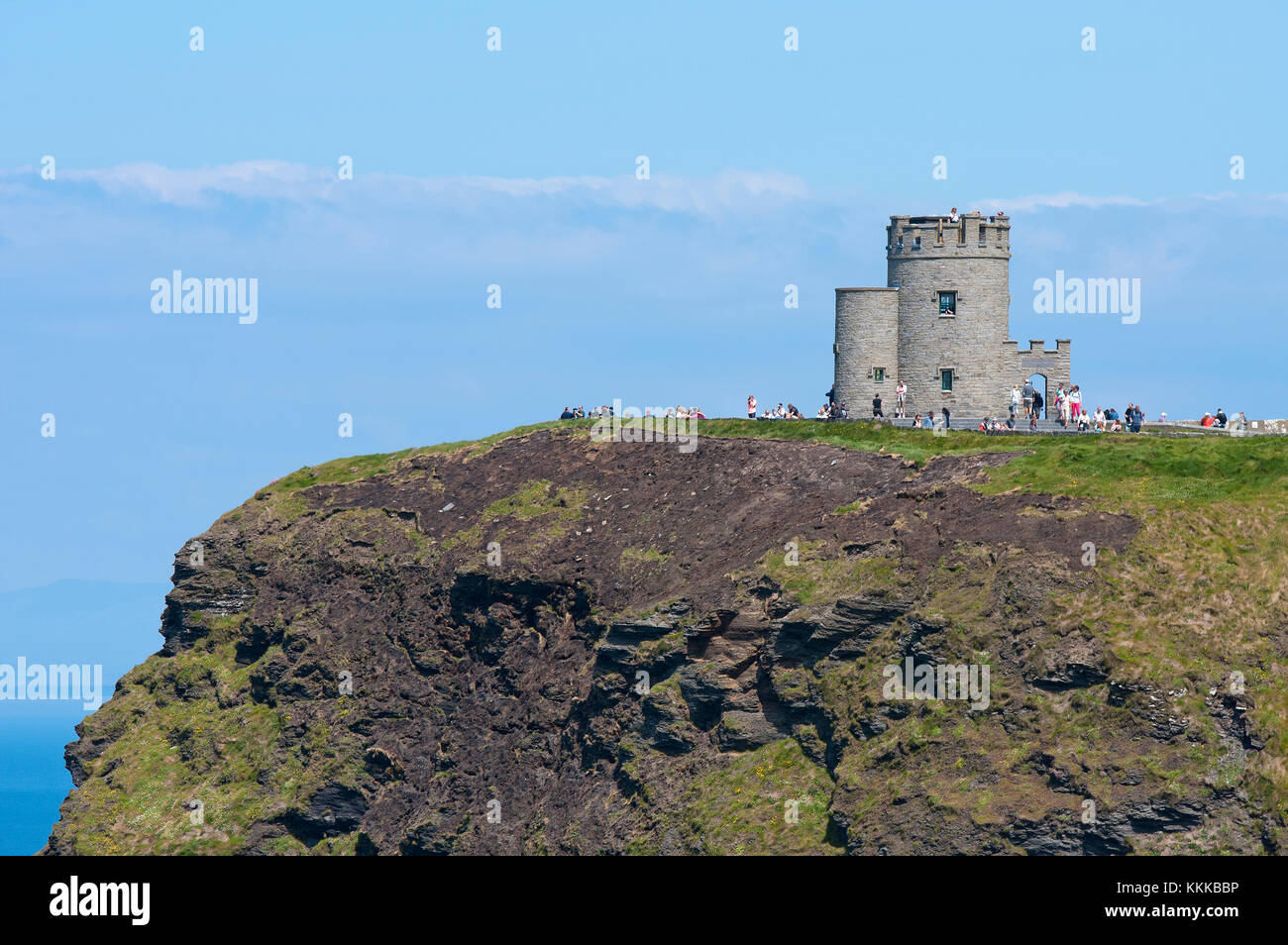Klippen von Moher und O'Brien es Turm, County Clare, Irland Stockfoto