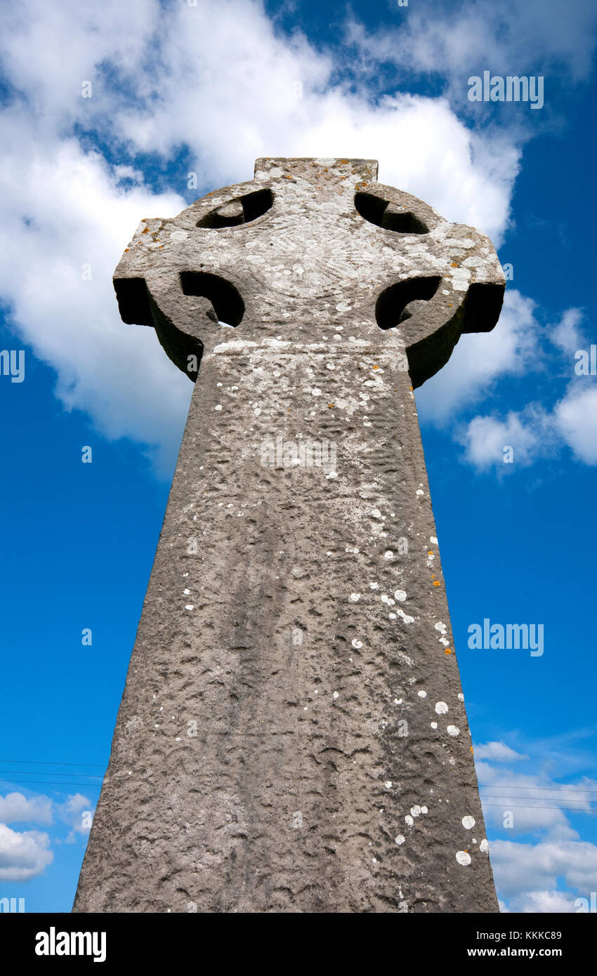 West Kreuz in Kilfenora, County Clare, Irland Stockfoto