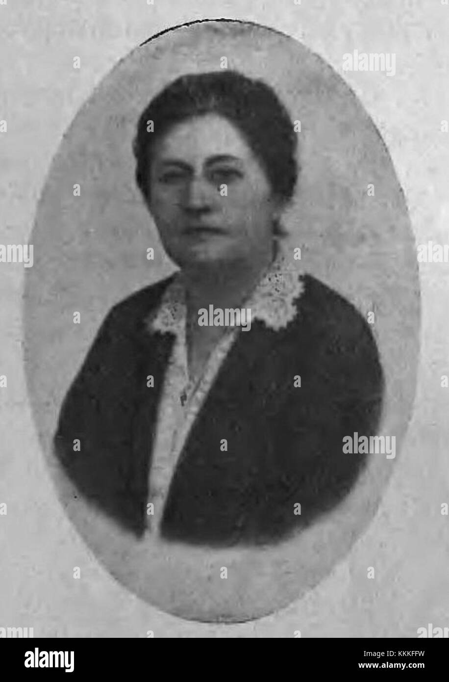 Porträt von Maria Zaborowska, Ministerin für religiöse Angelegenheiten und öffentliche Bildung in der polnischen Regierung. Stockfoto