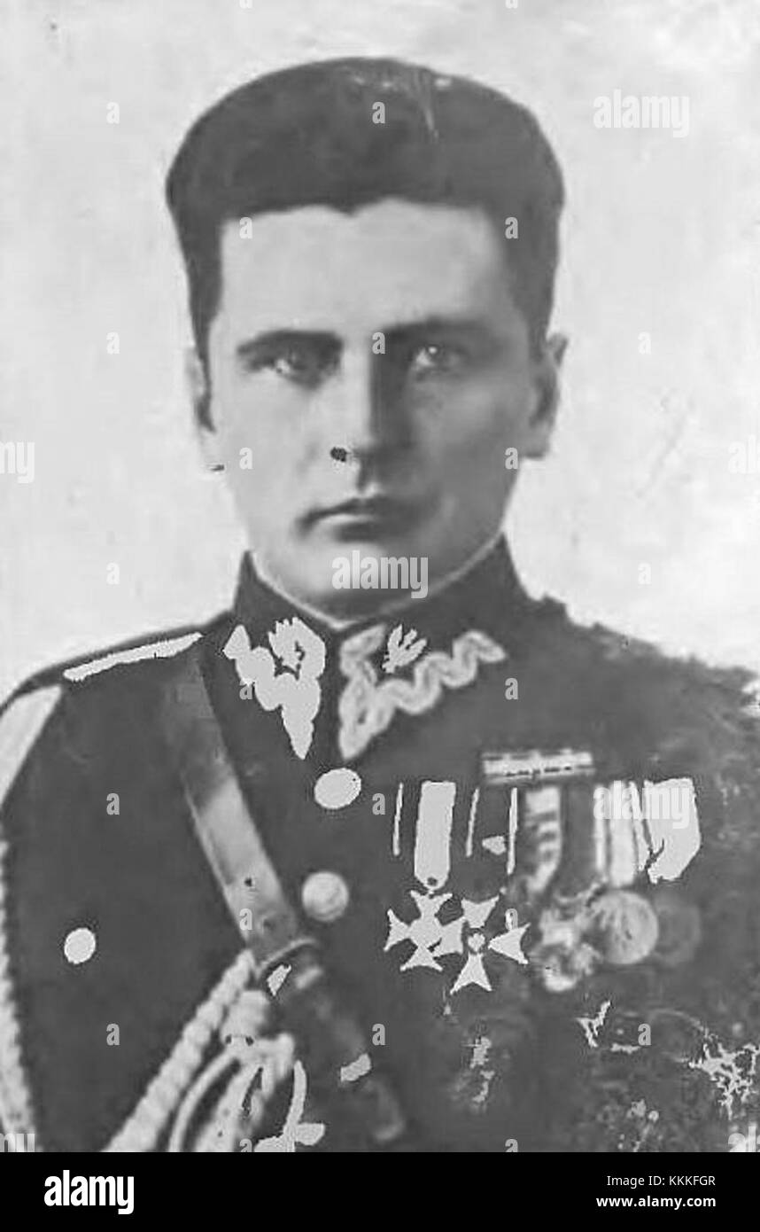 Stefan Rowecki, ein polnischer Anführer des Widerstands, wird für seine Bemühungen während des Zweiten Weltkriegs, sein Tod 1934, in Erinnerung gerufen. Stockfoto