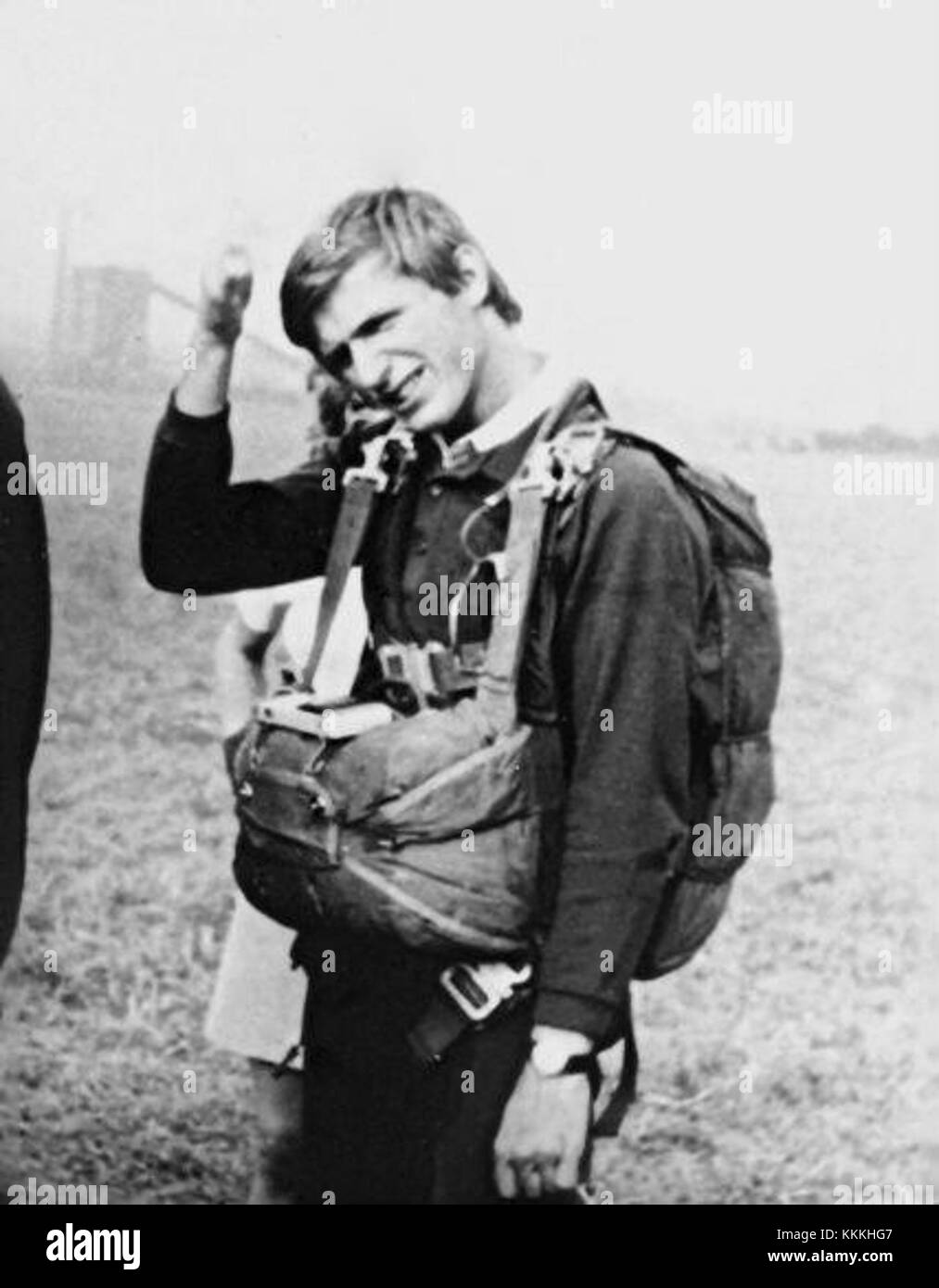 Jan Bober ist ein bekannter Athlet, der für seine Leistungen im Hochsprung bekannt ist. Dieser Moment fängt ihn vor seinem Sprung ein und zeigt seine Konzentration und seine Bereitschaft für den Wettbewerb. Stockfoto