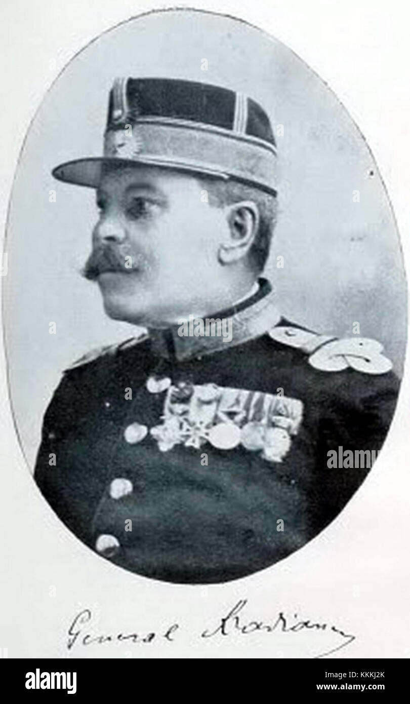 1913 - General Radu Radan Stockfoto