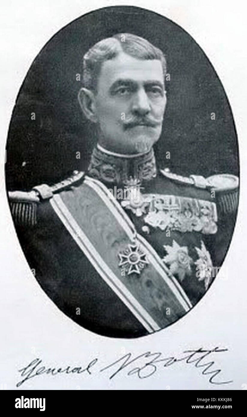 1913: General Vasile Zottu war ein rumänischer Militärführer und Figur im Ersten Weltkrieg, bekannt für seine Führung in Schlachten. Stockfoto