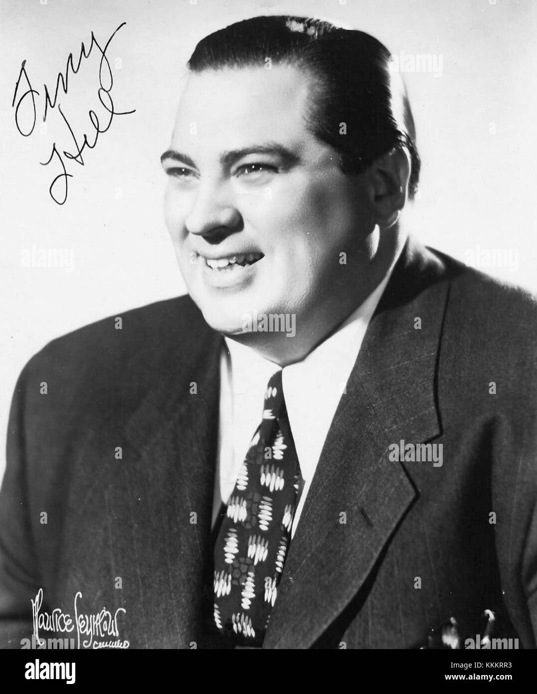 Ein Foto von Tiny Hill aus dem Jahr 1967, einem US-amerikanischen Country-Sänger und Komiker, der für seine Auftritte im Radio und Fernsehen bekannt ist. Stockfoto