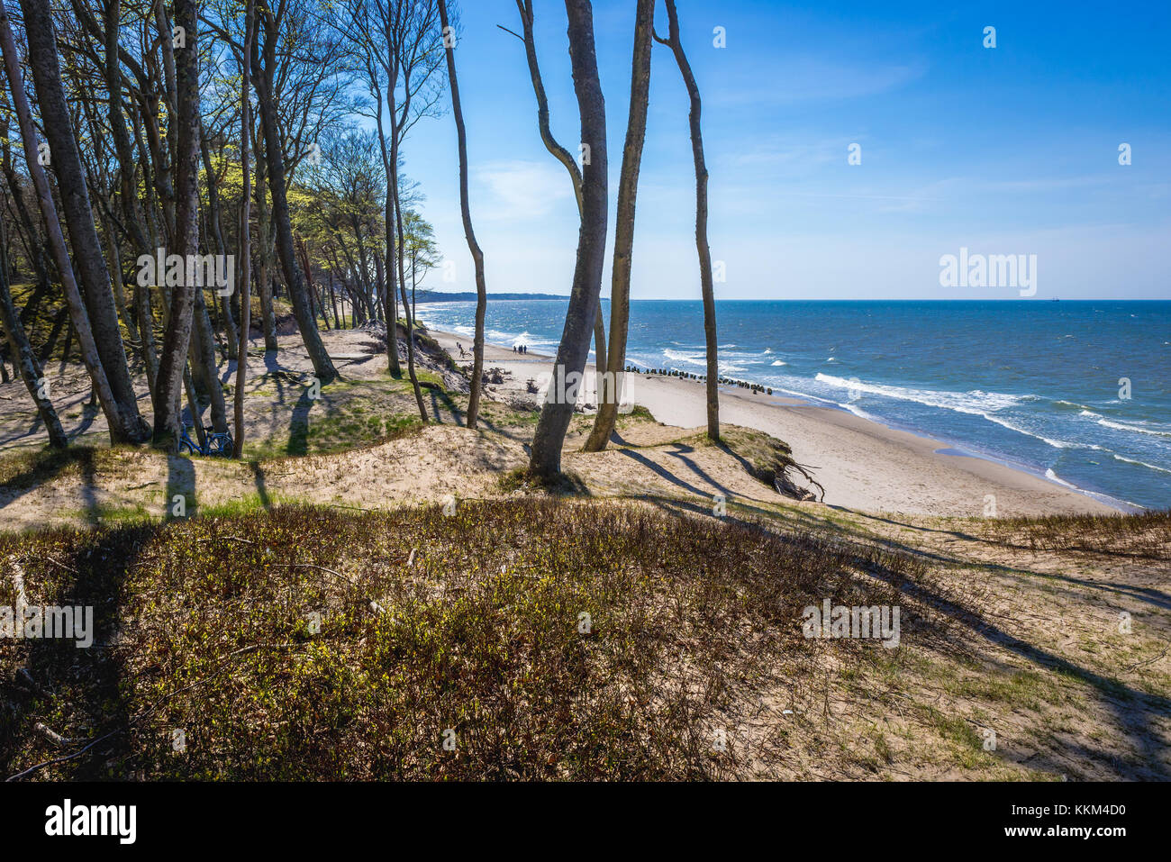 Wave baltic sea pomerania poland Fotos und Bildmaterial in hoher