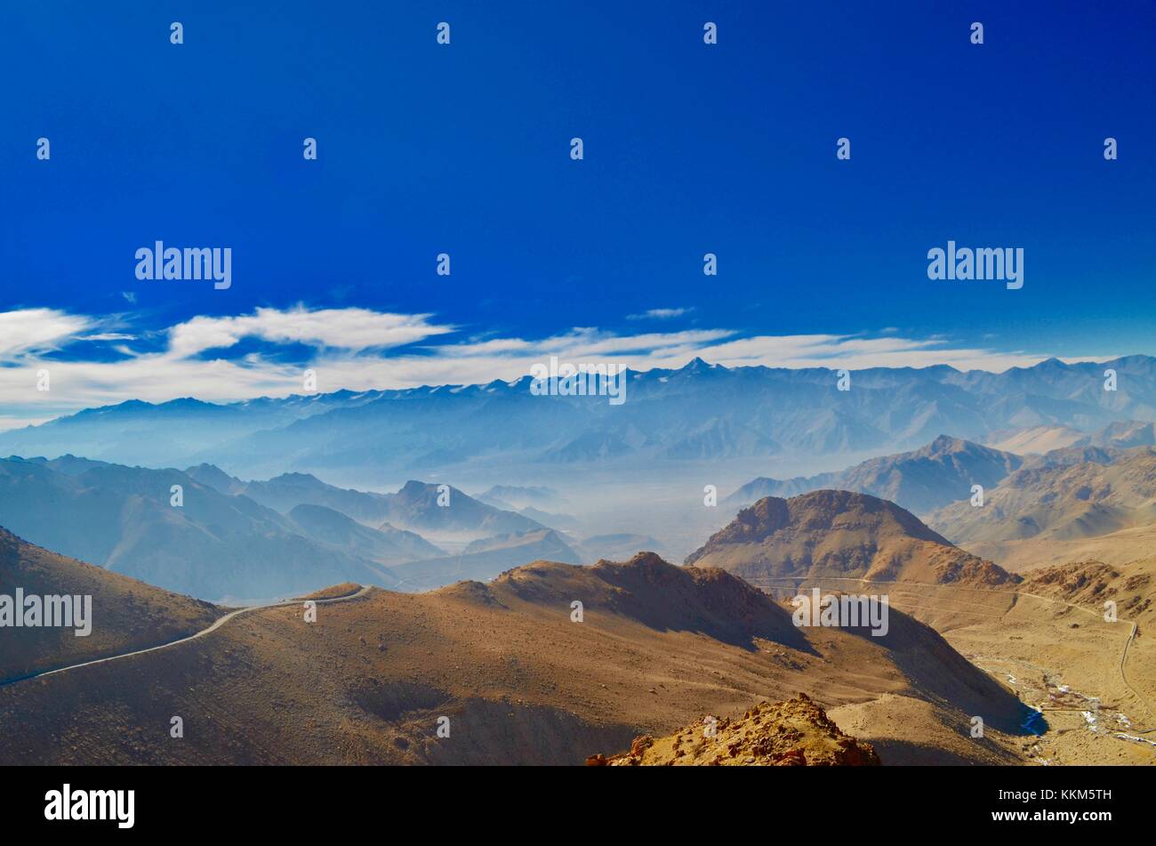 Berge in Ladakh Stockfoto