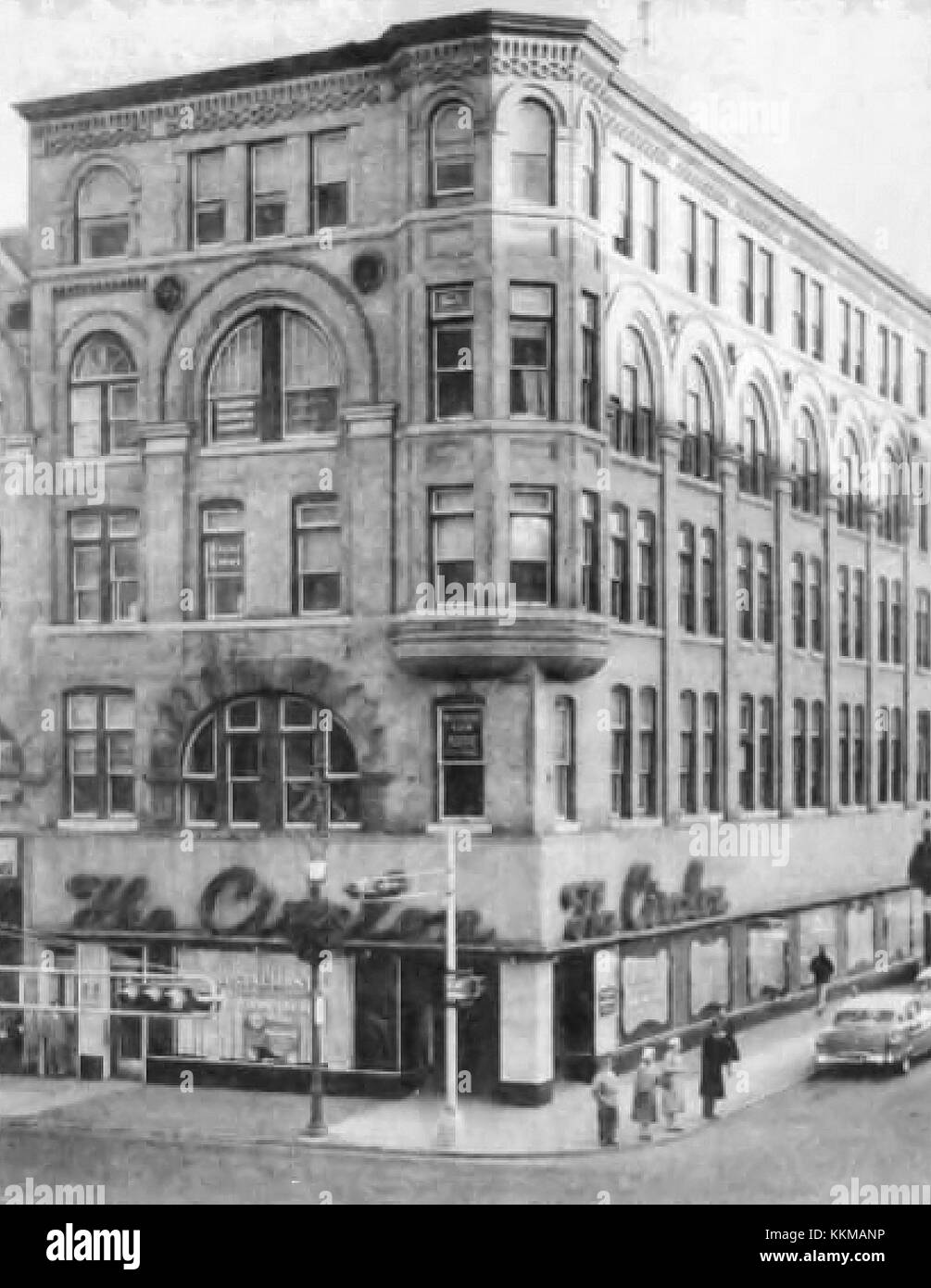 Der 1955er Circlon Club in Allentown, Pennsylvania, war ein beliebter Treffpunkt, der in den 1950er Jahren für seine Musik, Unterhaltung und kulturelle Bedeutung bekannt war Stockfoto