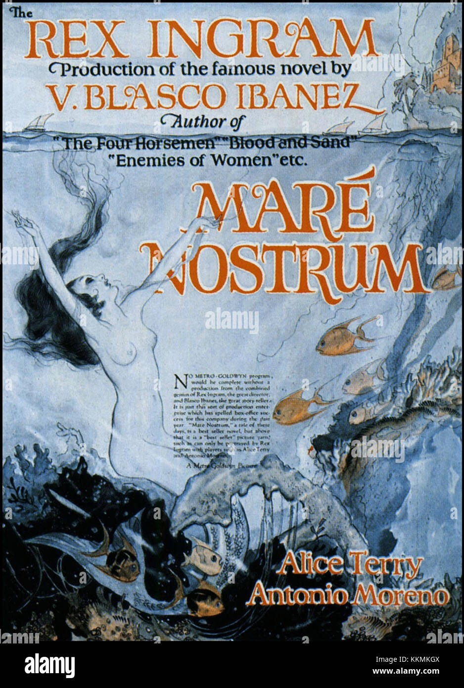 Mare Nostrum (1926) Poster 1 Stockfoto