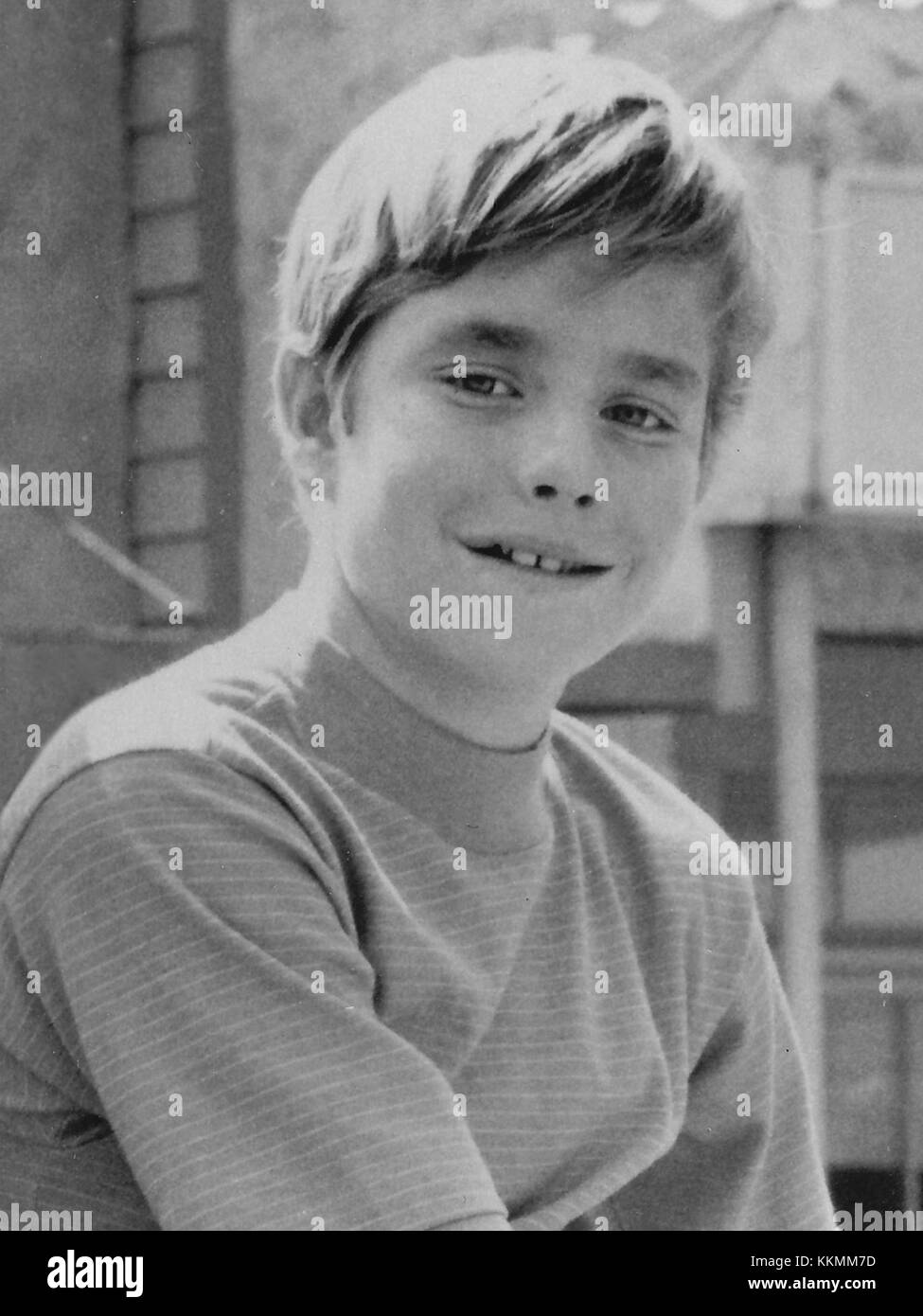 Buddy Foster trat 1970 in der amerikanischen Sitcom Mayberry R.F.D. auf, in der er eine Figur aus der ländlichen Comedy-Serie in einer amerikanischen Kleinstadt darstellte. Seine Auftritte trugen zum Charme und Reiz der Show bei. Stockfoto