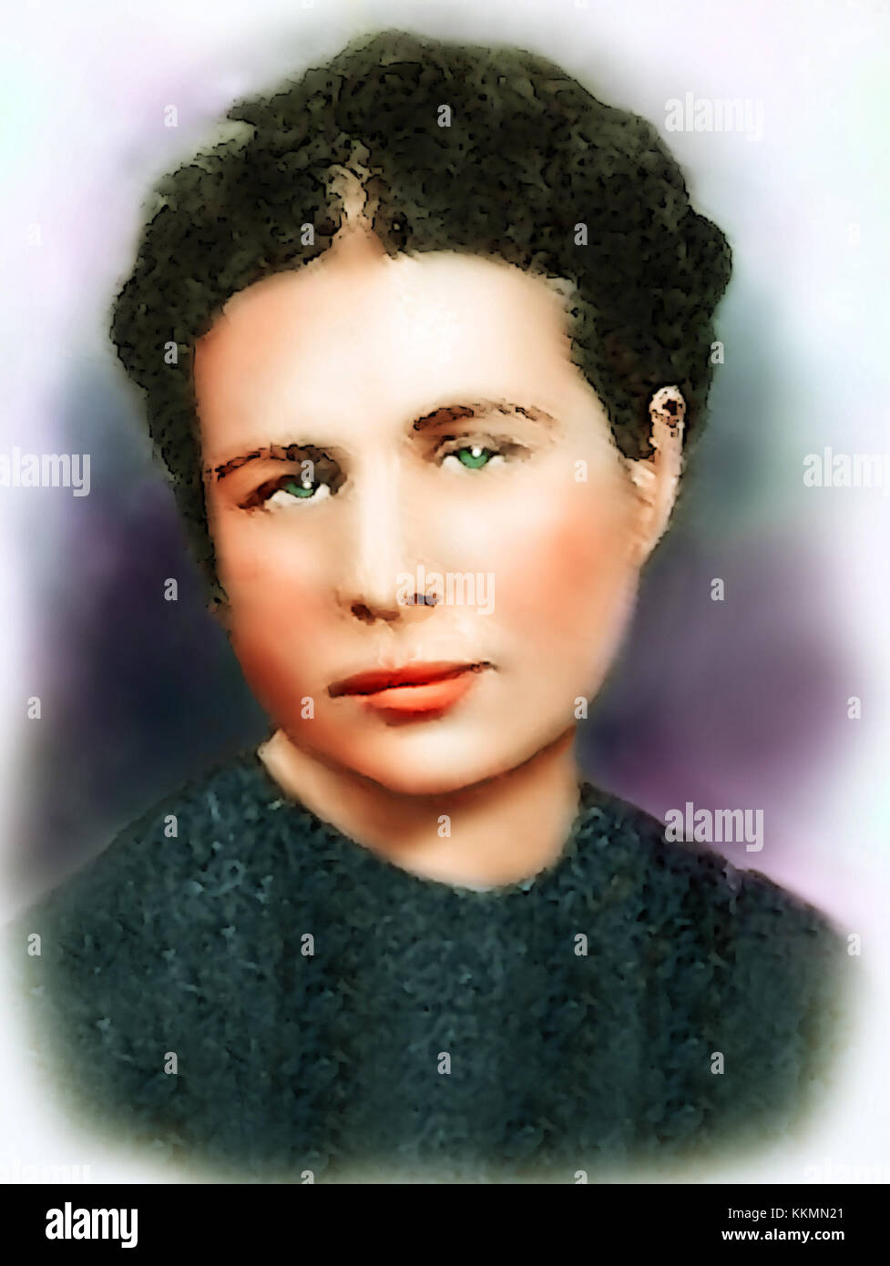 Irena Sendlerowa 1942 Farbwiederherstellungsfunktion Stockfoto