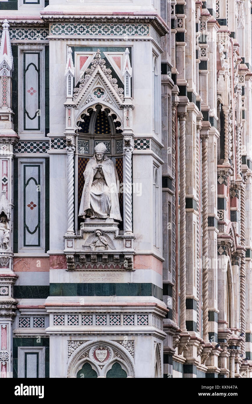 Kathedrale von Santa Maria Del Fiore, Florenz, Italien. Stockfoto