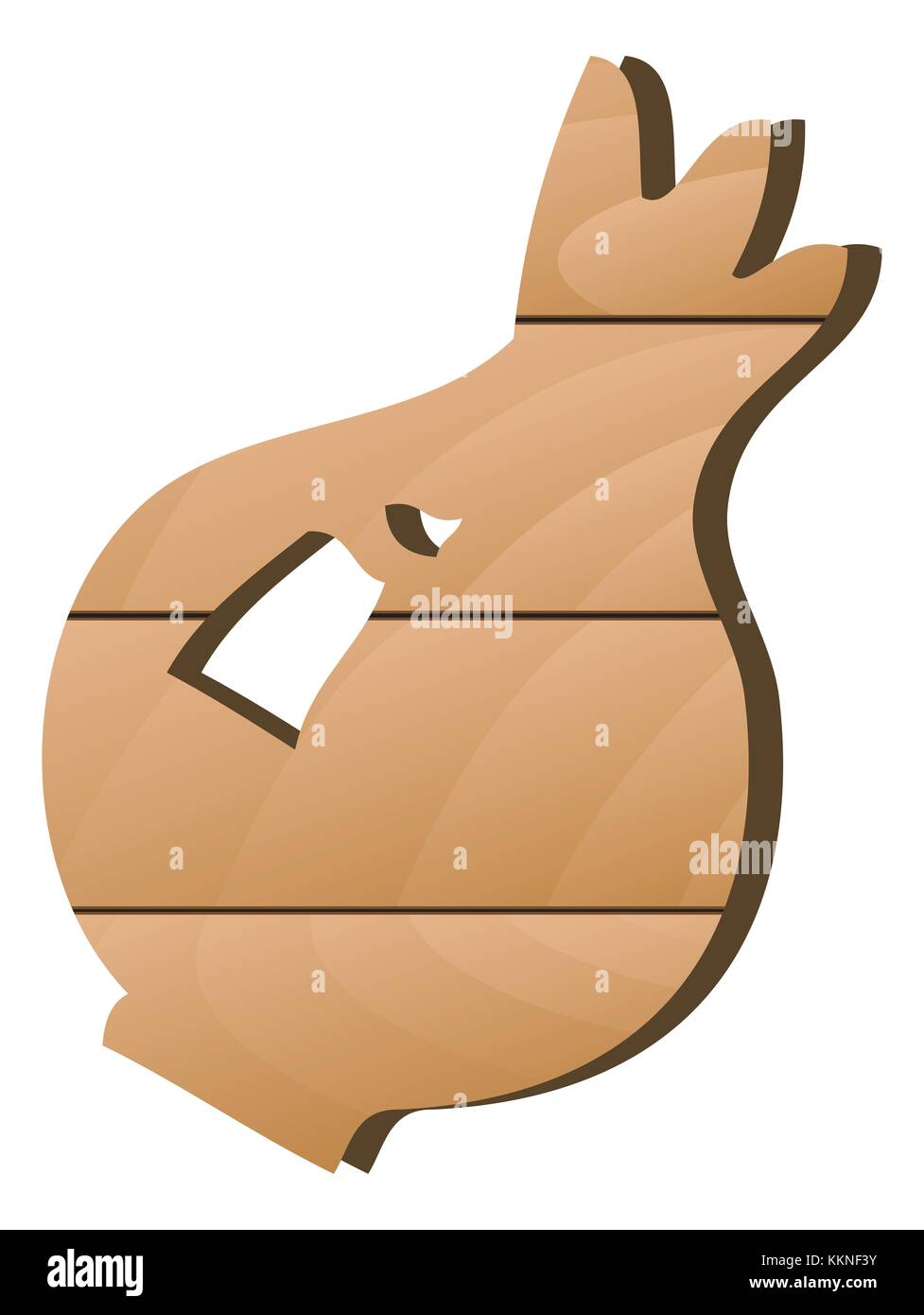 Essen Symbole mit Holz Textur Stockfoto