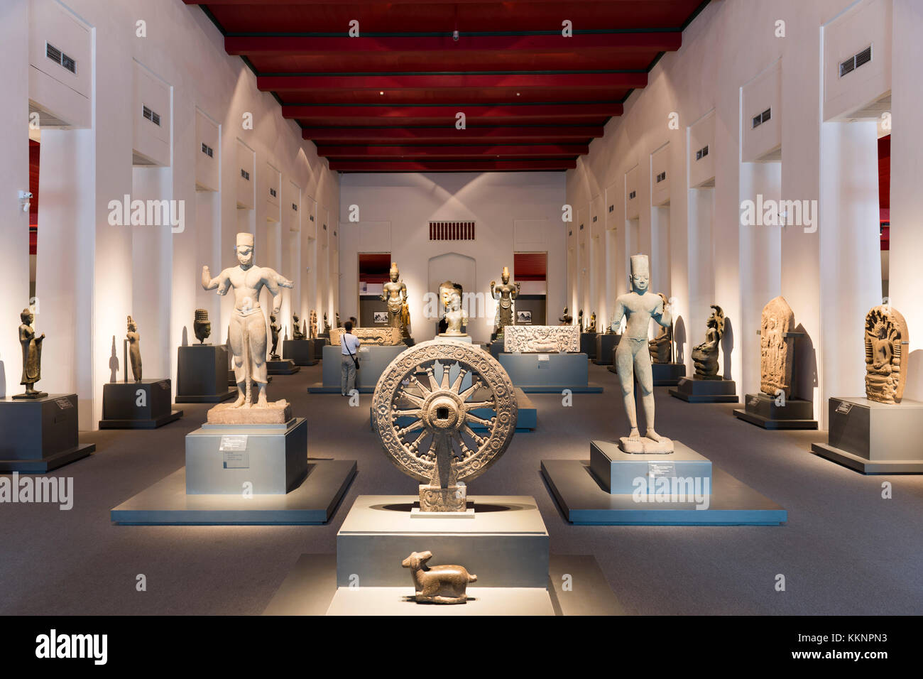 Das Nationalmuseum in Bangkok, Thailand Stockfoto