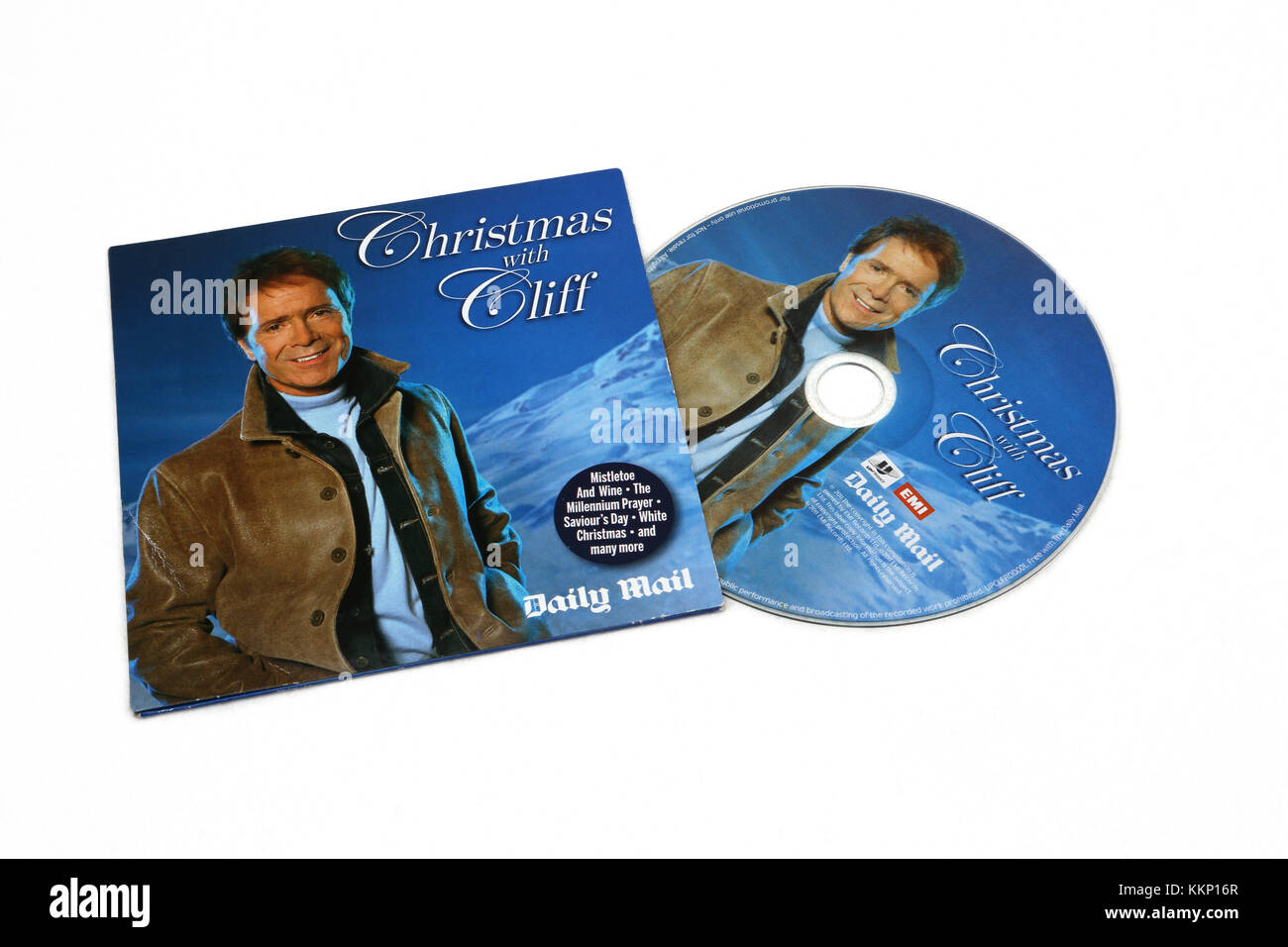 Weihnachten mit Cliff - Cliff Richard CD Stockfoto