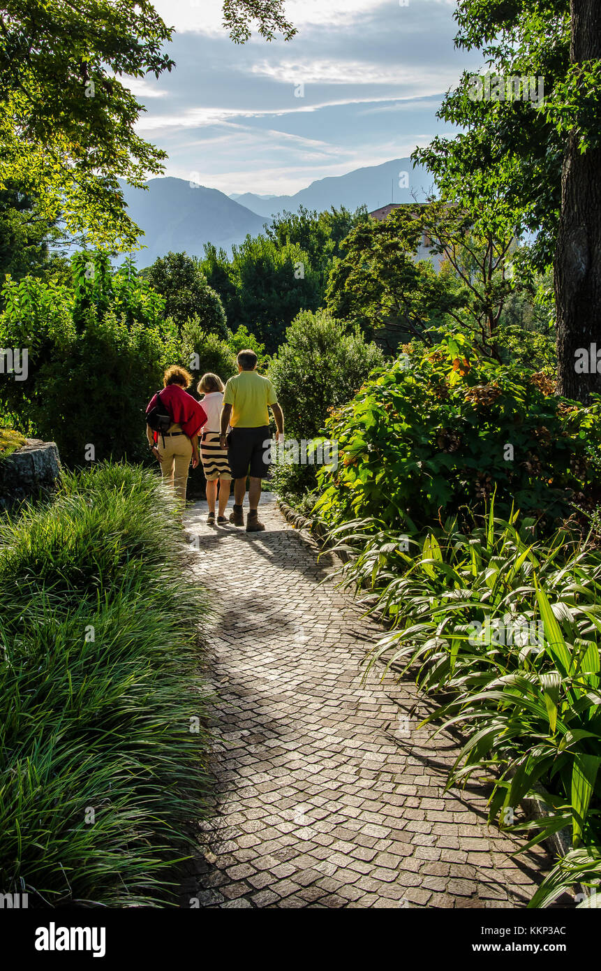 Die Gärten der Villa Taranto in Verbania sind weltweit für ihre