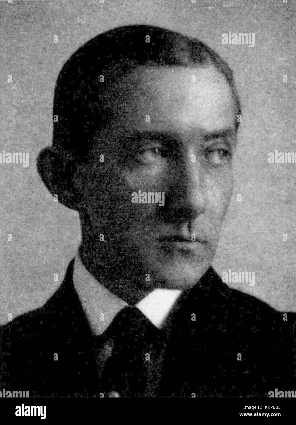 Edward Berggren, ein schwedisch-amerikanischer Künstler, der für seine Beiträge zu den Künsten in den Vereinigten Staaten bekannt ist. Stockfoto