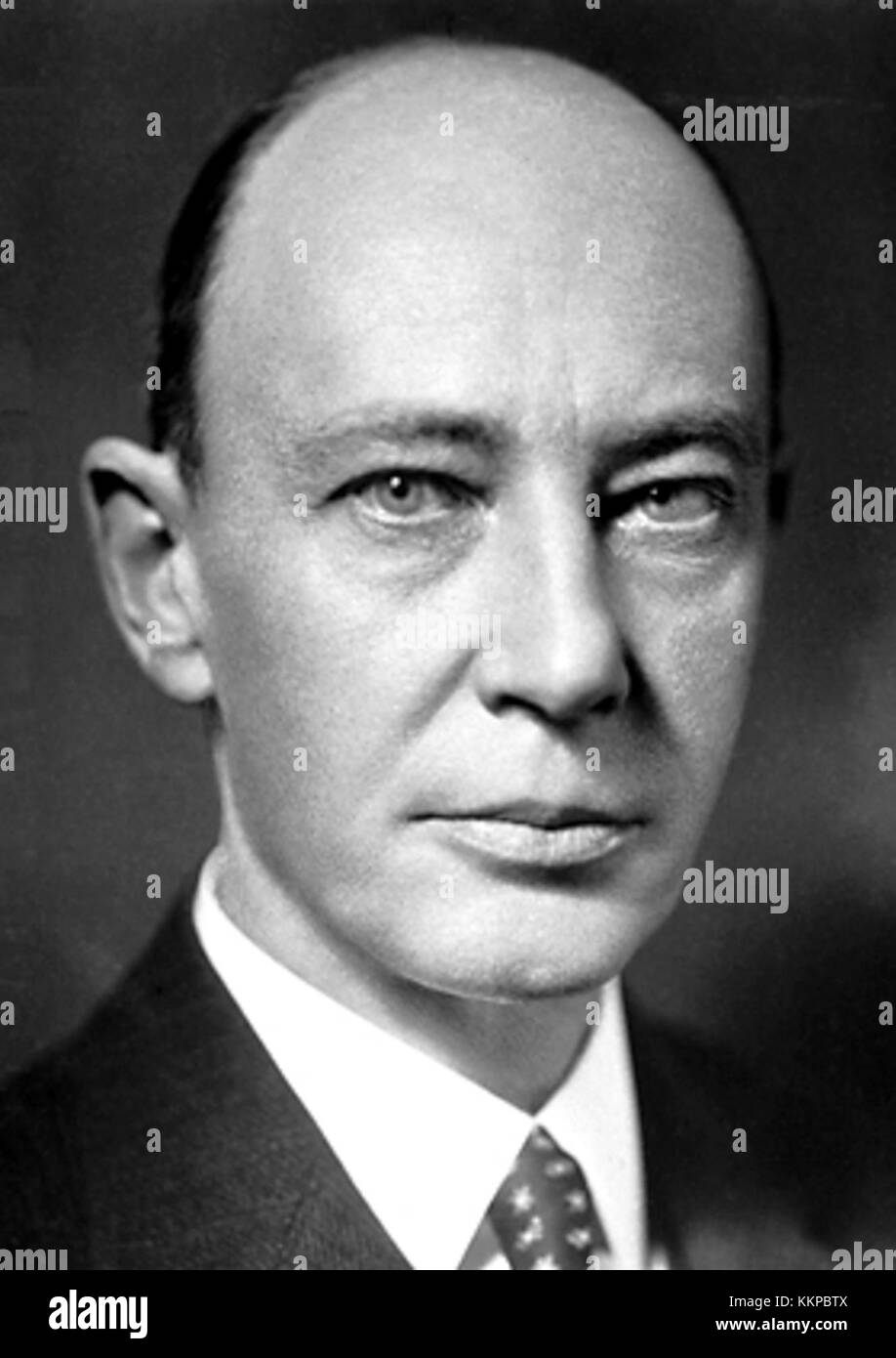 George Minot, ein amerikanischer Arzt, erhielt den Nobelpreis für seine Arbeit auf dem Gebiet der Medizin, insbesondere in der Behandlung der perniziösen Anämie. Stockfoto