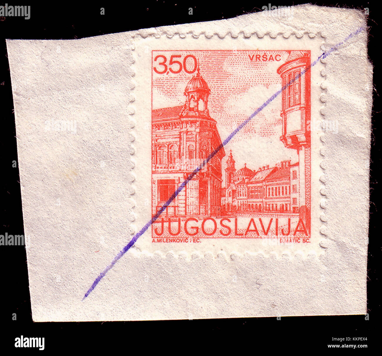 Jugopencancellation1981 bezieht sich auf die Annullierung eines bedeutenden jugoslawischen Ereignisses oder Prozesses im Jahr 1981. Dieses Ereignis markiert einen entscheidenden Moment in der jugoslawischen Geschichte während der politischen Veränderungen des Landes in den 1980er Jahren Stockfoto