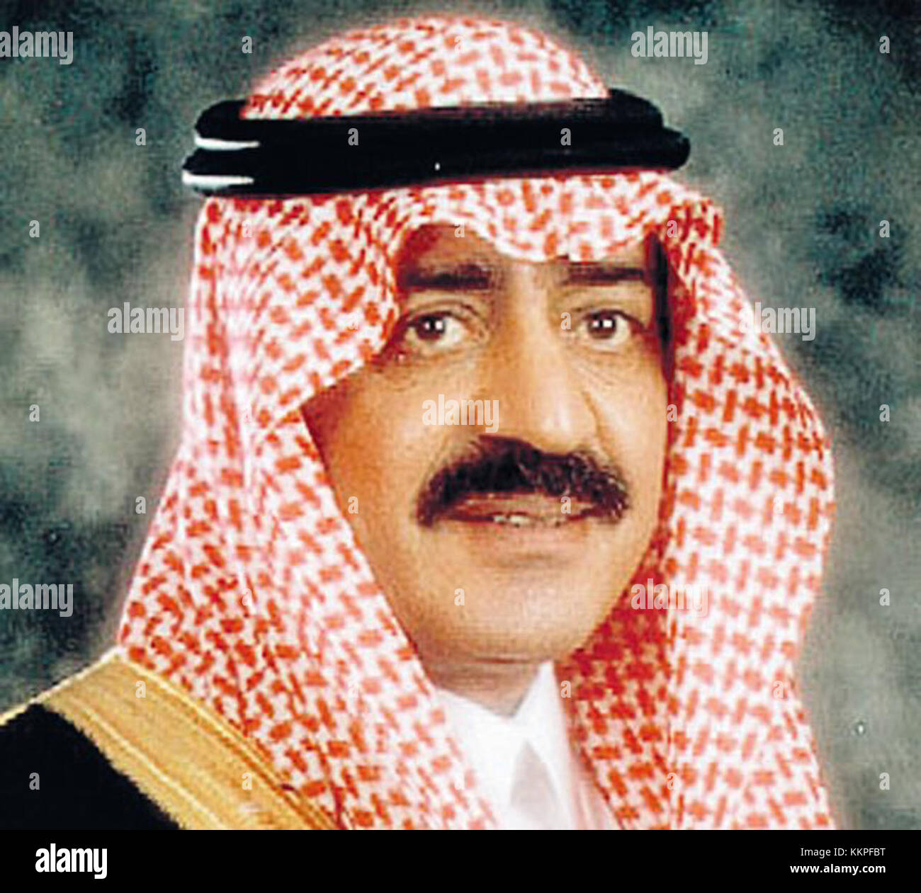 Prinz Muqrin bin Abdulaziz Al Saud, ein prominentes Mitglied der saudischen Königsfamilie, bekannt für seine Beiträge zur saudischen Politik und Regierungsführung. Stockfoto