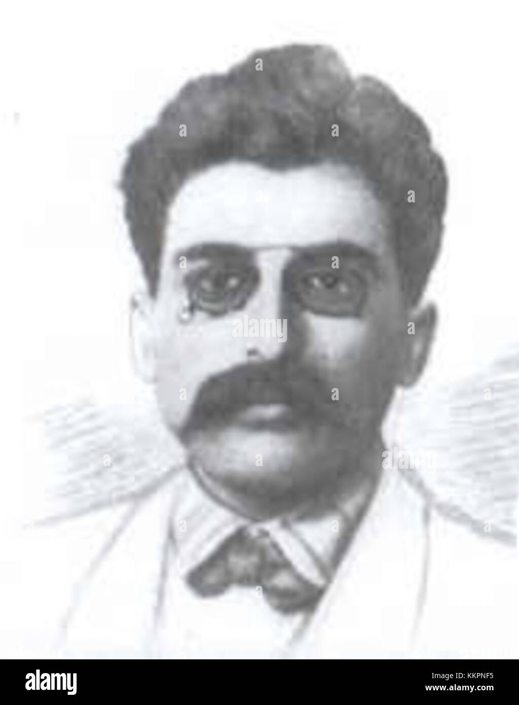 Aram Manukian, geboren 1918, war ein prominenter Mensch in der armenischen Geschichte, der für seine Beiträge zur Kunst oder politischen Bewegung während des frühen 20. Jahrhunderts anerkannt wurde. Stockfoto