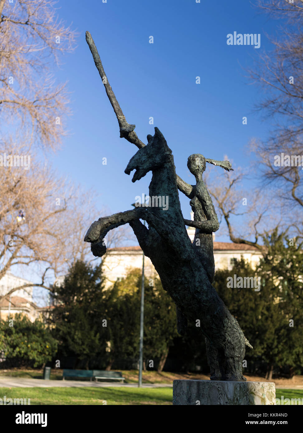 Giardini Pubblici Indro Montanelli in Mailand Stockfoto