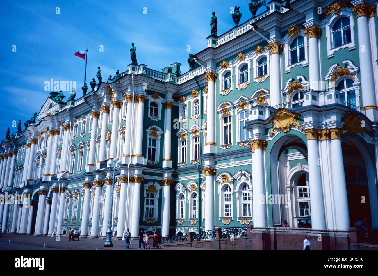 Elegantes Eremitage Sankt Petersburg Bild