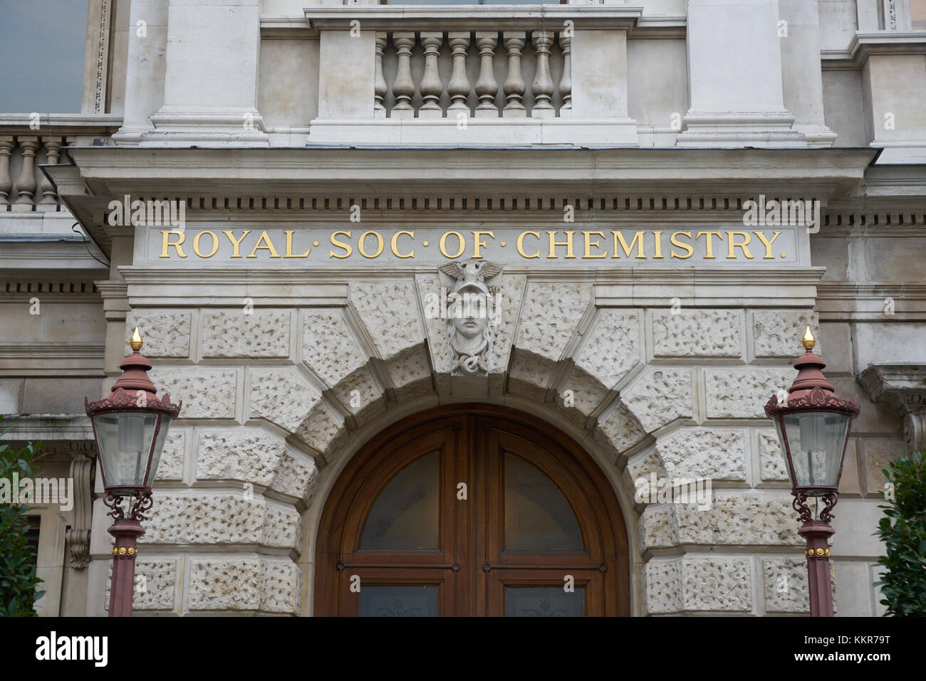 Königlichen Gesellschaft für Chemie Burlington House Stockfoto