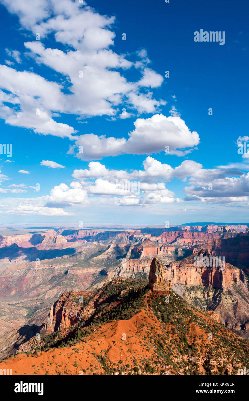 Grand Canyon North Rim, Point Imperial, Arizona, USA Stockfoto