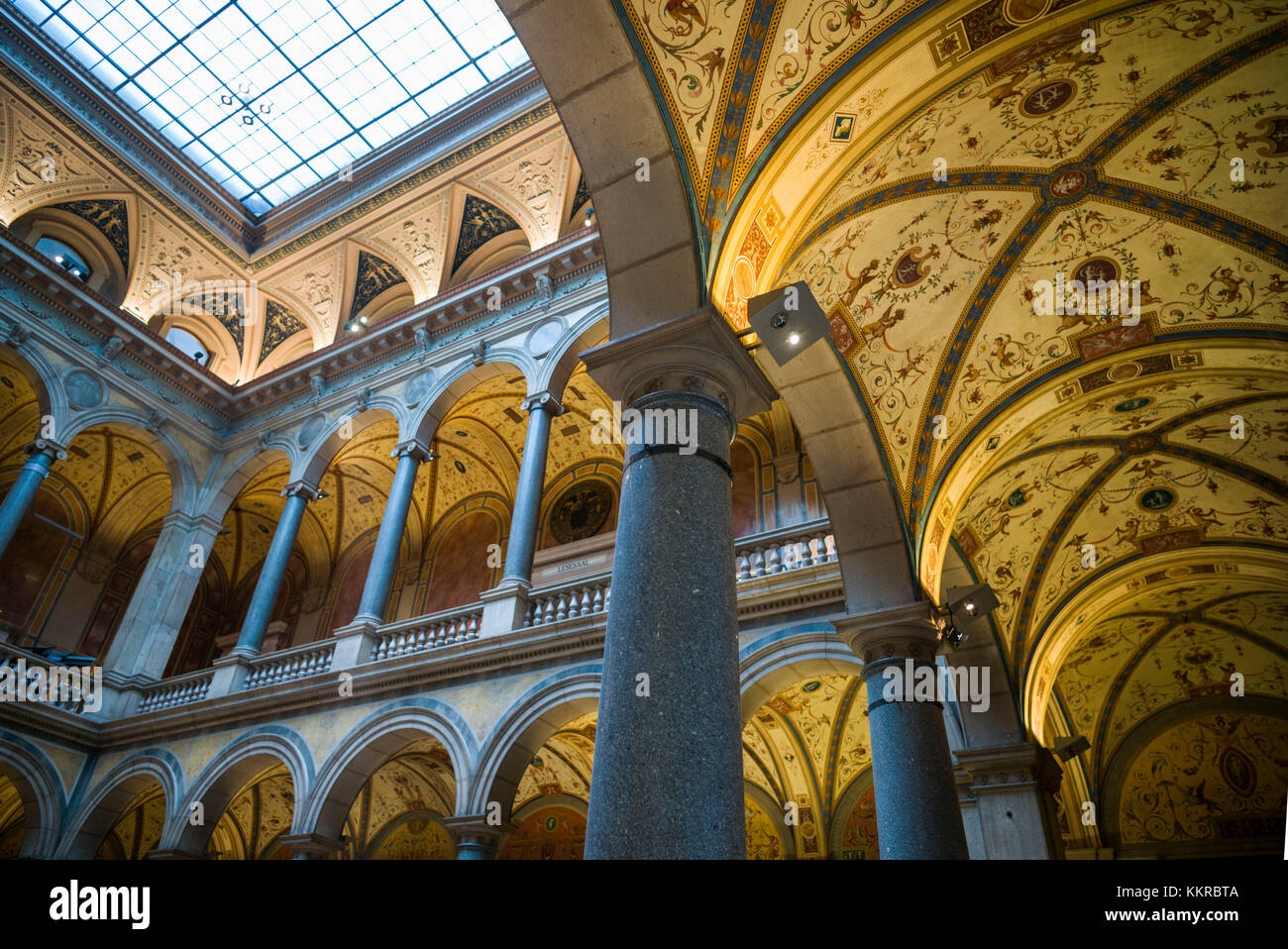 Österreich, Wien, Museum für Angewandte Kunst, Mak, buildling Innenraum Stockfoto