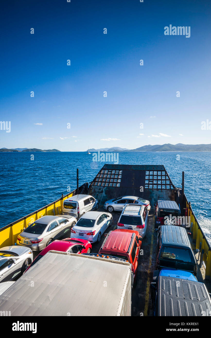 Us Virgin Islands, St. Thomas, Red Hook, inter-Island Fähre Stockfoto