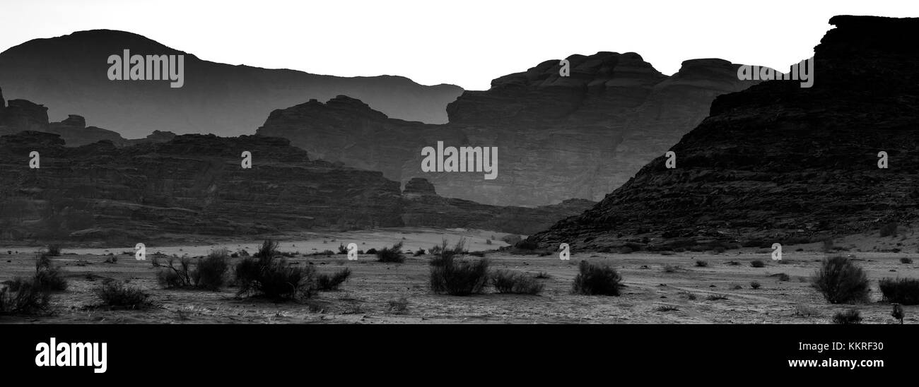 Sonnenaufgang in Wadi Rum, Jordanien, Jordanien, Naher Osten, Asien Stockfoto