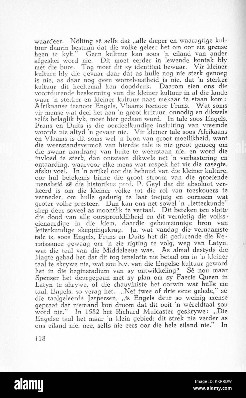 Die Afrikaanse gedagte ist eine philosophische und kulturelle Bewegung, die sich mit der Identität und gesellschaftlichen Rolle von Afrikanern in Südafrika beschäftigt. Sie hat eine wichtige Rolle bei der Gestaltung der modernen südafrikanischen Geschichte und des politischen Diskurses gespielt. Stockfoto