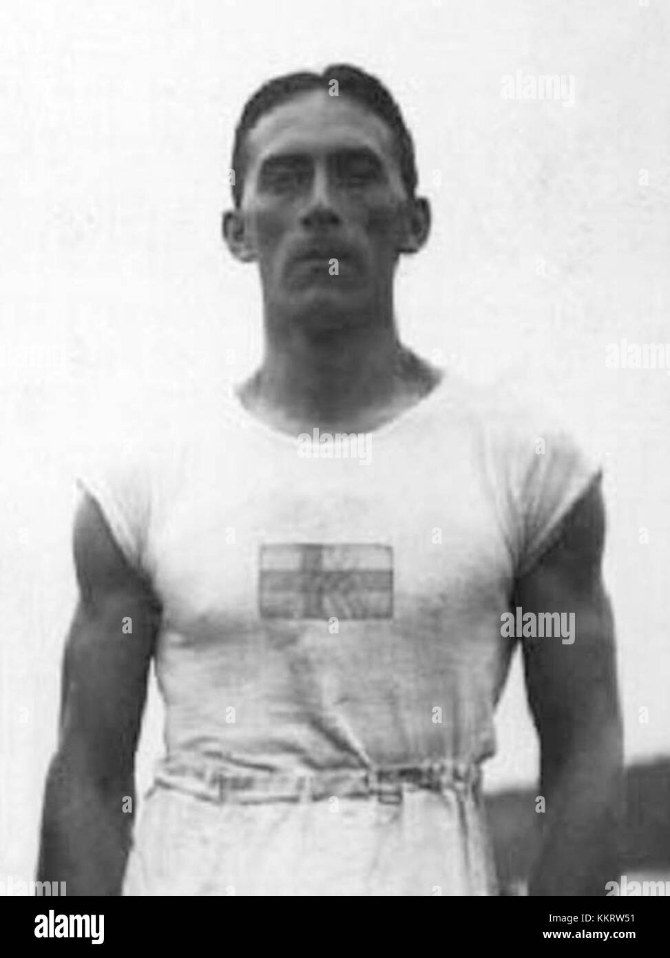 Charles Lomberg war ein schwedischer Sportfunktionär und eine wichtige Persönlichkeit im schwedischen Olympischen Komitee (SOK). Seine Arbeit in der Olympischen Bewegung trug zur Rolle von Swedenâ im internationalen Sport bei. Stockfoto