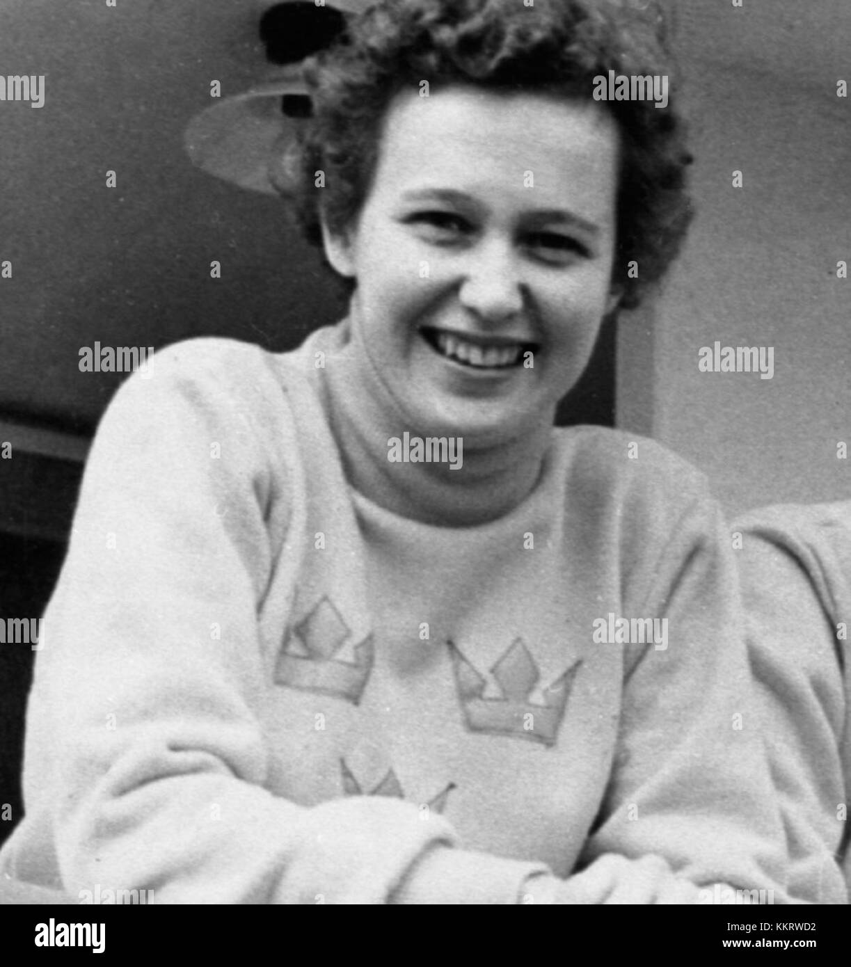 Anita Andersson ist eine schwedische Leichtathletin, die Schweden bei den Olympischen Spielen vertrat, die vor allem in den 1960er Jahren für ihre Leistungen bei Leichtathletik-Events bekannt war Stockfoto