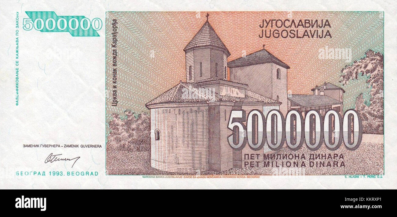 Yugoslav dinar Fotos und Bildmaterial in hoher Auflösung Alamy